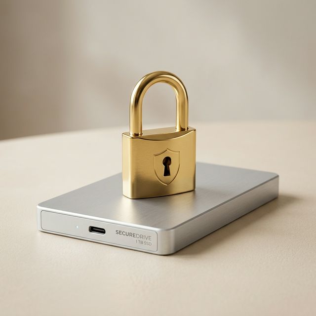 硬碟容量鎖死示意